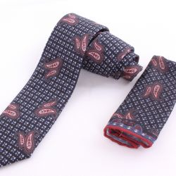 Pánska kašmírová kravata - vzorovaná VZOR 22