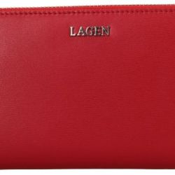 Lagen Dámska kožená peňaženka 50353 Red