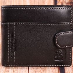 Pánska peňaženka CEFIRO (XH31-3108G-1) - čierna (11x9cm)