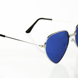 Dámske slnečné okuliare pilotky Hearts BLUE
