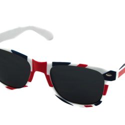 Slnečné okuliare Wayfarer - GB červeno-modro-biele
