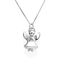 Amen Originálne strieborný náhrdelník Angels A1B (retiazka, prívesok)