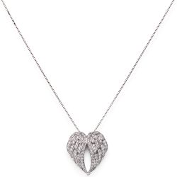 Amen Originálne strieborný náhrdelník so zirkónmi Angels CLWH3