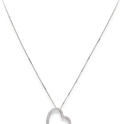 Amen Originálne strieborný náhrdelník so zirkónmi Love CLHE1