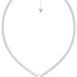 Guess Módne oceľový náhrdelník s tromi prívesky UBN70038