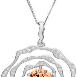 Preciosa Strieborný náhrdelník Tilia 5283 61