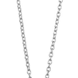 Silver Cat Módne strieborný náhrdelník so zirkónmi SC310 (retiazka, prívesok)