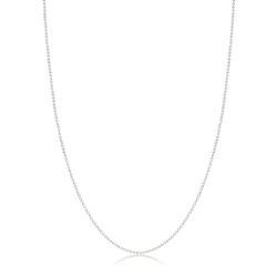 Šperky Eshop - Lesklý náhrdelník zo striebra 925 - známka s nápisom 'love', guličková retiazka Z32.20