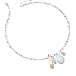 Swarovski Elegantný náhrdelník s príveskami So Cool 5522875