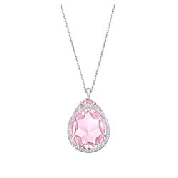 Swarovski Očarujúce náhrdelník so svetlo ružovým kryštálom Swarovski 5344609LP