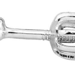 Art Diamond Minimalistické strieborné náušnice na skrutku s diamantmi DAGUP1265S