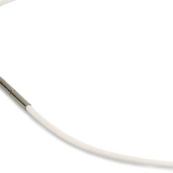 Boccia Titanium Biele kaučukové lanko 0801-02 50 cm