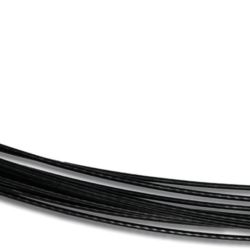 Boccia Titanium Čierne oceľové lanko 0859-01 42 cm