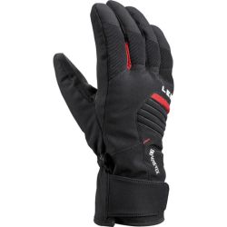 Lyžiarske rukavice LEKI Spox GTX black / red 650808302