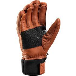 Päťprsté rukavice Leki Copper 3D Pre vintage brown-black