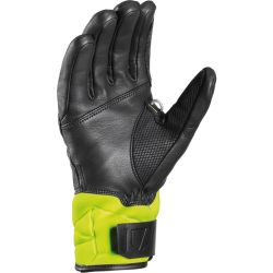 Päťprsté rukavice Leki Worldcup Race Speed 3D black/ice lemon