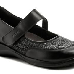 Axel AXCW139 čierne dámske poltopánky topánky šírka H EUR 40