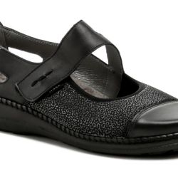 Axel AXCW169 černé dámské polobotky boty šíře H EUR 39