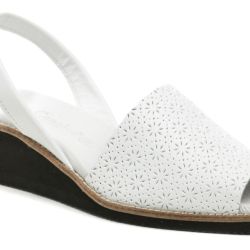 Lola Canales 834 biele dámske sandále EUR 37
