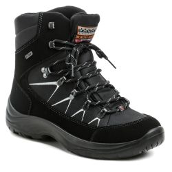 Jacalu A2613z61 čierne pánske zimné trackingové topánky EUR 43