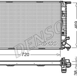 DENSO Chladič motora DRM02024