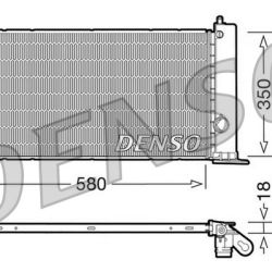 DENSO Chladič motora DRM09121