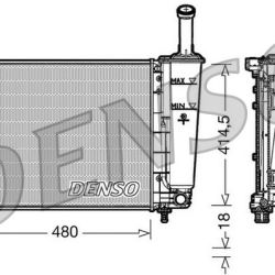 DENSO Chladič motora DRM09161