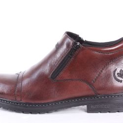 Pánska zateplená obuv RIEKER (B5394-25) - hnedá