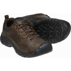 Topánky Keen TARGHEE III Oxford Muži tmaví zemina/mulč
