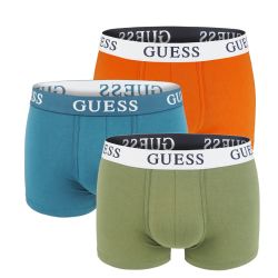 GUESS - 3PACK Guess modern color boxerky z organickej bavlny - limitovaná edícia