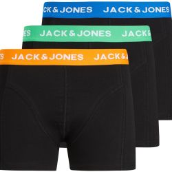 Jack&Jones 3 PACK - pánske boxerky JACRON 12205040 Electric Blue L