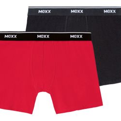 MEXX Pánske boxerky, 2 kusy (L, čierna/červená)