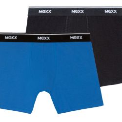 MEXX Pánske boxerky, 2 kusy (L, čierna/modrá)