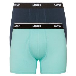 MEXX Pánske boxerky, 2 kusy (XL, navy modrá/bledomodrá)
