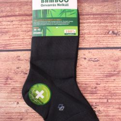 Pánske bambusové ponožky AURA.VIA (FF2093) - tmavozelené