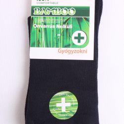 Pánske bambusové zdravotné ponožky (v. 39-42) - tmavomodré