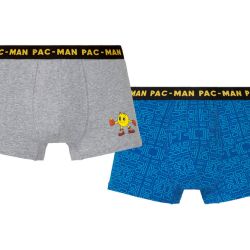 Pánske bavlnené boxerky, 2 kusy (S, Pac Man)