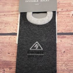 Pánske bavlnené neviditeľné ponožky (FDD6197) - antracit