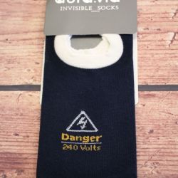 Pánske bavlnené neviditeľné ponožky (FDD6197) - tmavomodré