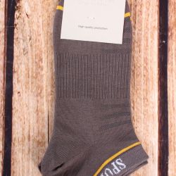Pánske členkové ponožky AURA.VIA (FD8007) - tmavosivé