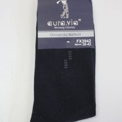 Pánske ponožky AURA.VIA (FX3942) - antracitové