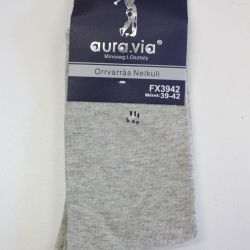 Pánske ponožky AURA.VIA (FX3942) - bledosivé