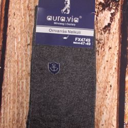 Pánske ponožky AURA.VIA (FX4749) - antracitové