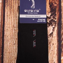 Pánske ponožky AURA.VIA (FX4749) - čierne