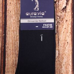 Pánske ponožky AURA.VIA (FX4749) - tmavomodré