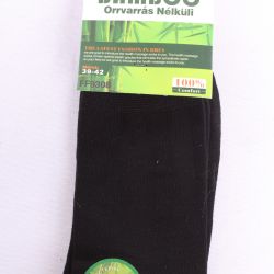 Pánske ponožky bambusové (39-42) - čierne