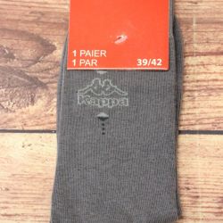 Pánske ponožky KAPPA (304VLBO-903) - sivé