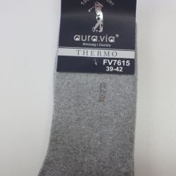 Pánske THERMO ponožky (FV7615) - bledosivé