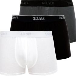 s.Oliver 3 PACK - pánske boxerky 26.899.97.5623.12L1 XL