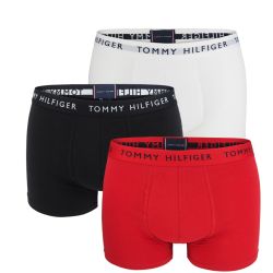 TOMMY HILFIGER - 3PACK cotton essentials tricolor boxerky